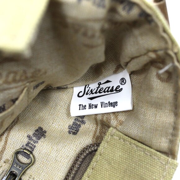 Bible Cowhide John 3:16 Carrying Bag w/Adjustable Shoulder Strap & Zip Pockets - Picture 6 of 7